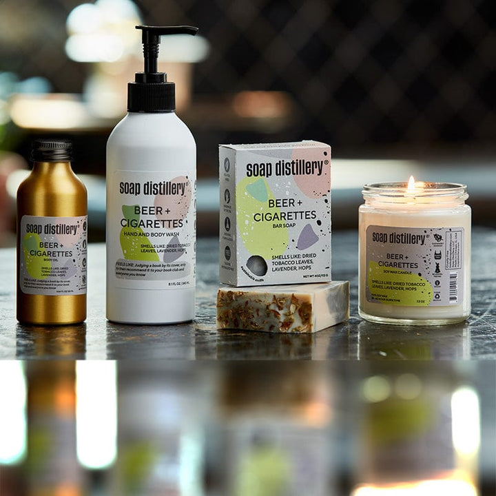 Soap Distillery Beer + Cigarettes Bar Soap