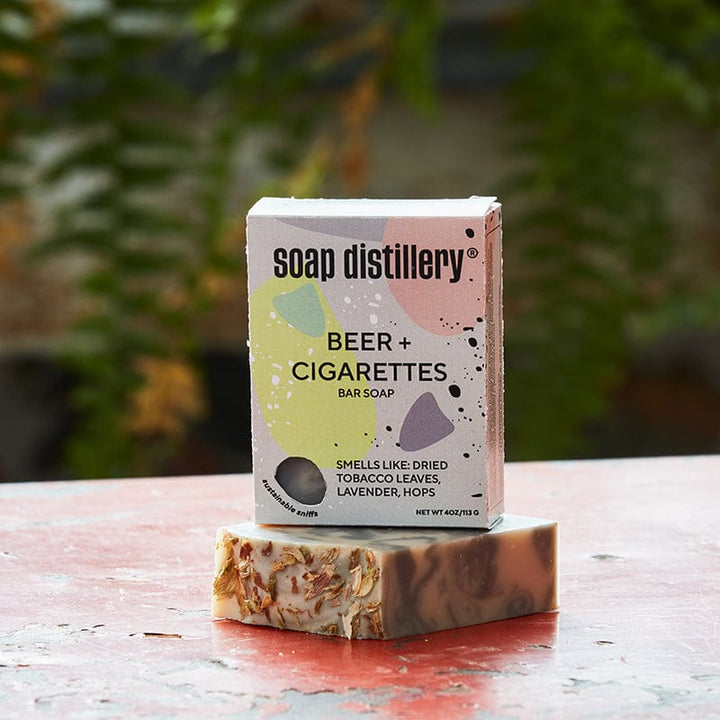 Soap Distillery Beer + Cigarettes Bar Soap