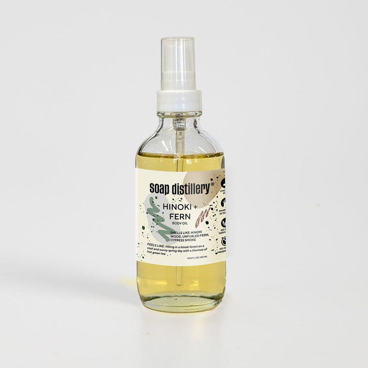 Soap Distillery Hinoki + Fern Botanical Body Oil