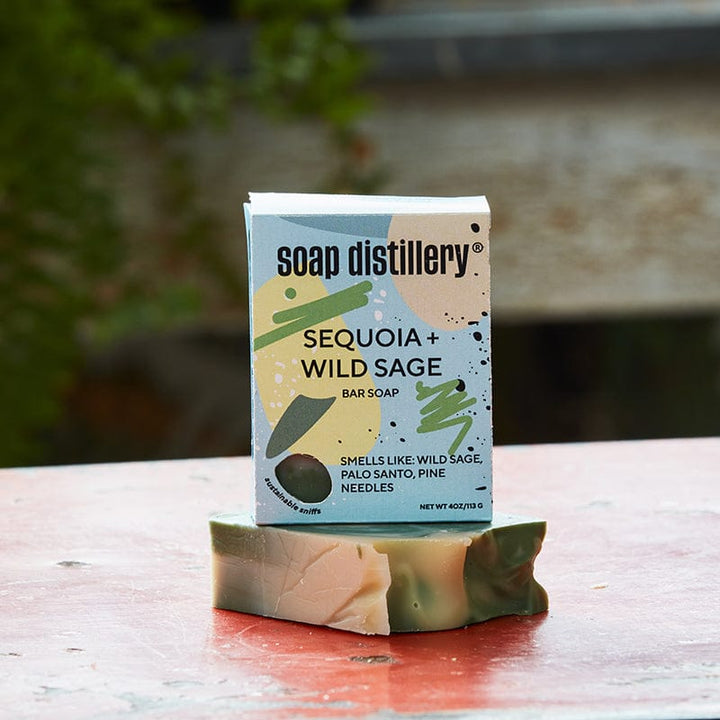 Soap Distillery Sequoia + Wild Sage Bar Soap