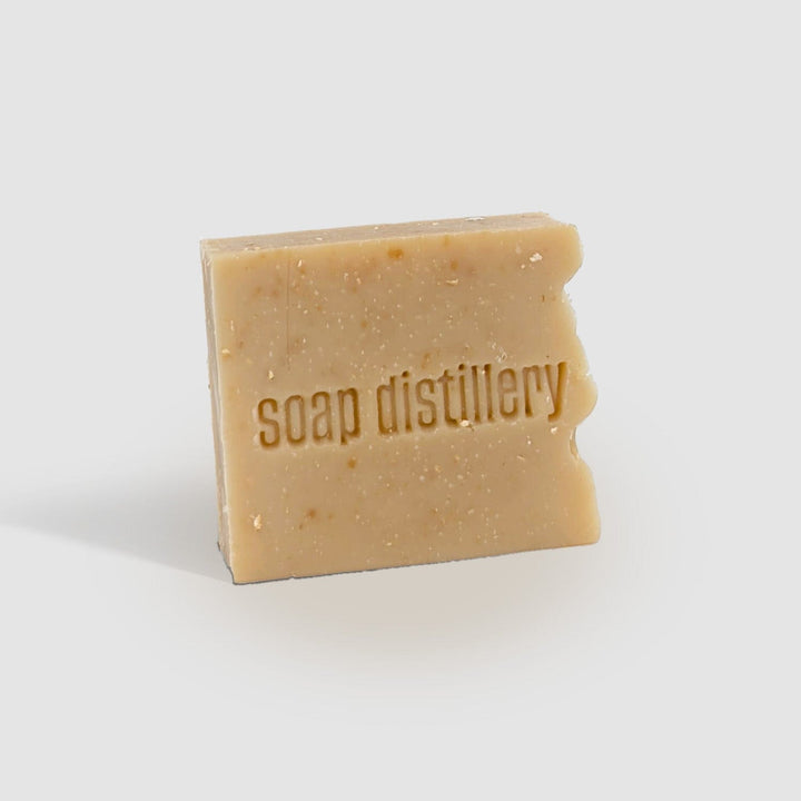 Soap Distillery Zero Waste (No Box) Honey Whiskey Bar Soap