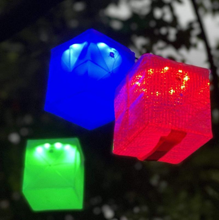 Solight Design Multicolor / Solar Puff™ SolarPuff™️ – Multicolor – Solar Lantern with 6 Happy Colors