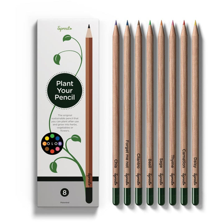 Sprout Plantable Colored Pencils - 8pk