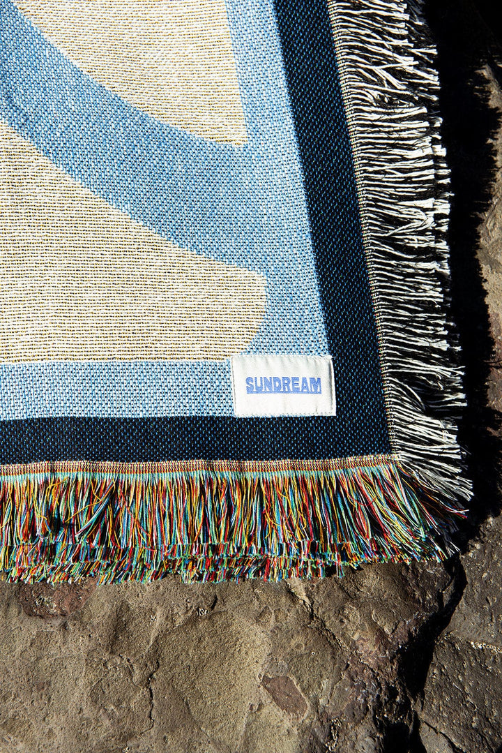 Sundream Horizon Heritage Woven Throw - Ocean