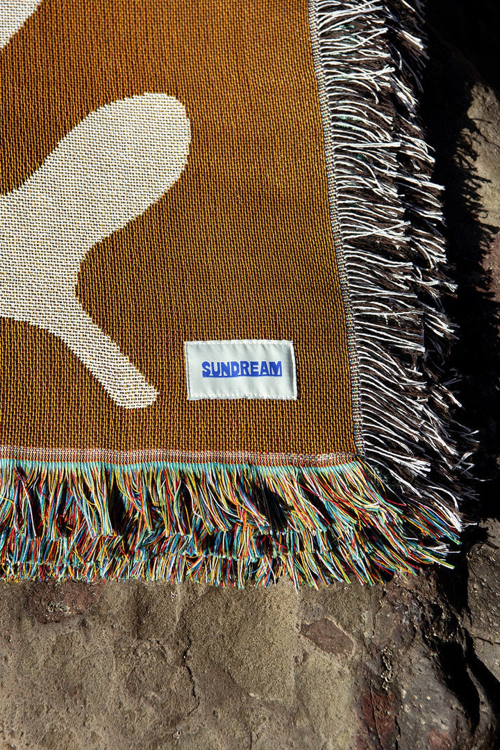 Sundream Paradise Heritage Woven Throw - Rust
