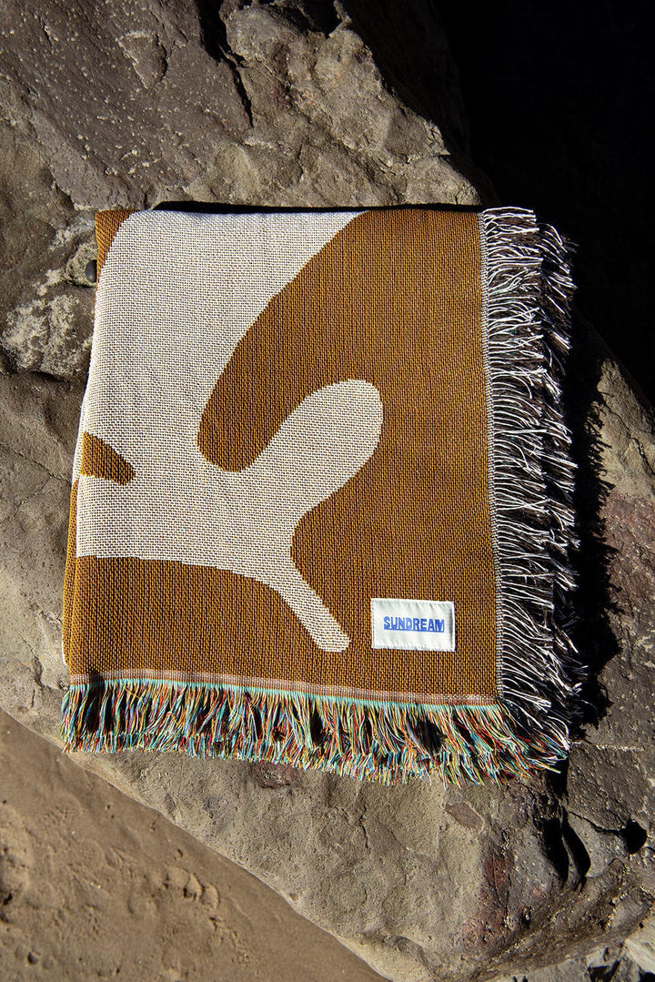 Sundream Paradise Heritage Woven Throw - Rust
