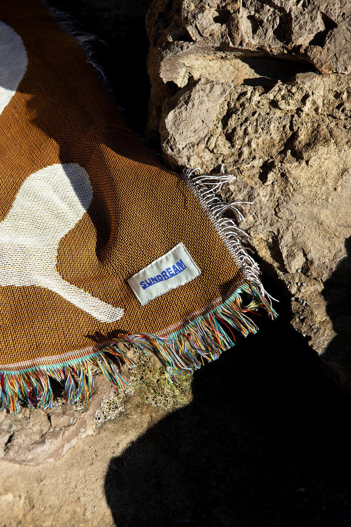 Sundream Paradise Heritage Woven Throw - Rust