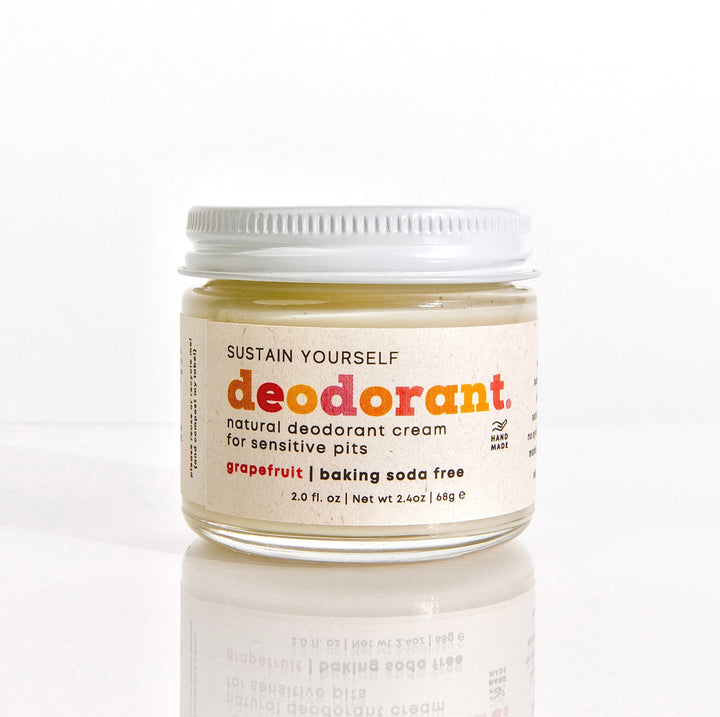 Sustain Yourself Grapefruit / 2oz Sensitive Skin Deodorant- 3 Scent Options