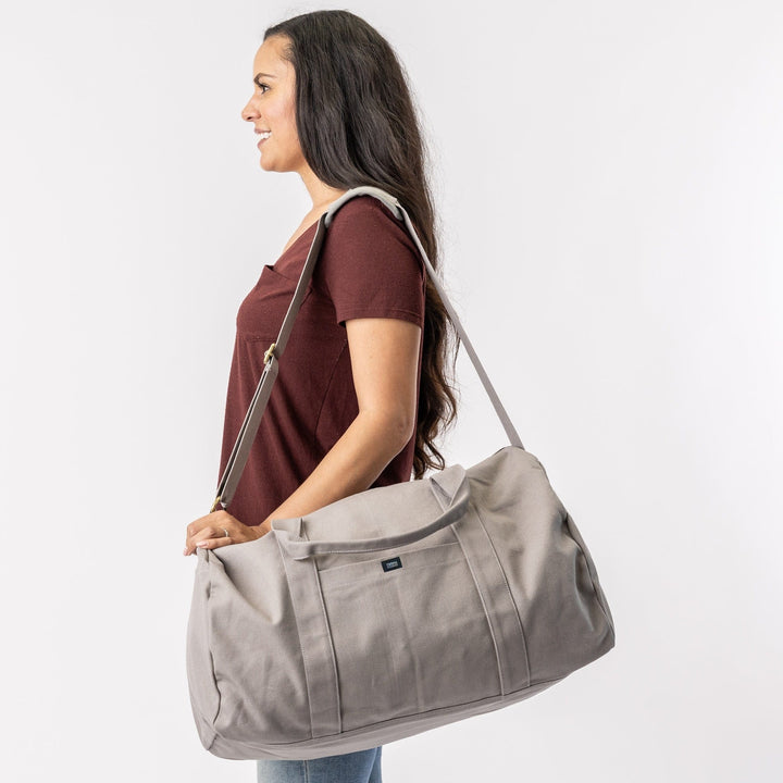 Terra Thread® Cloud Grey Bumi Eco Duffel Bag