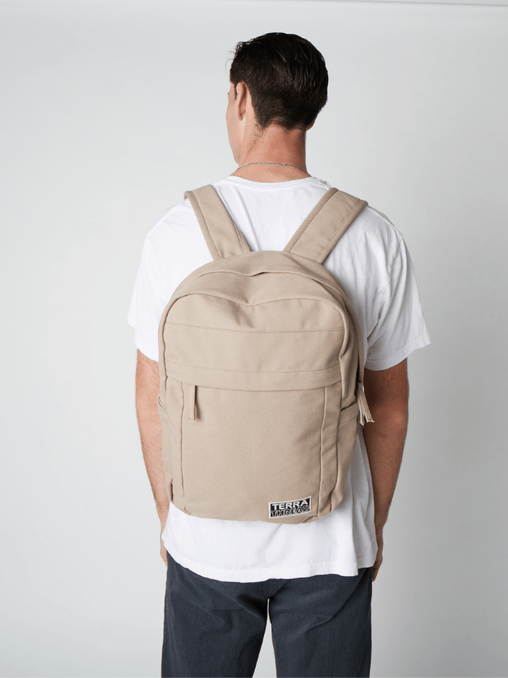 Terra Thread® Earth Backpack - Sustainable Backpack for School and Everyday use
