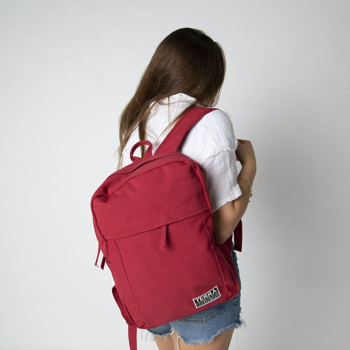 Terra Thread® Earth Backpack - Sustainable Backpack for School and Everyday use