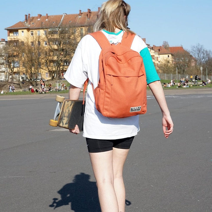 Terra Thread® Earth Backpack - Sustainable Backpack for School and Everyday use
