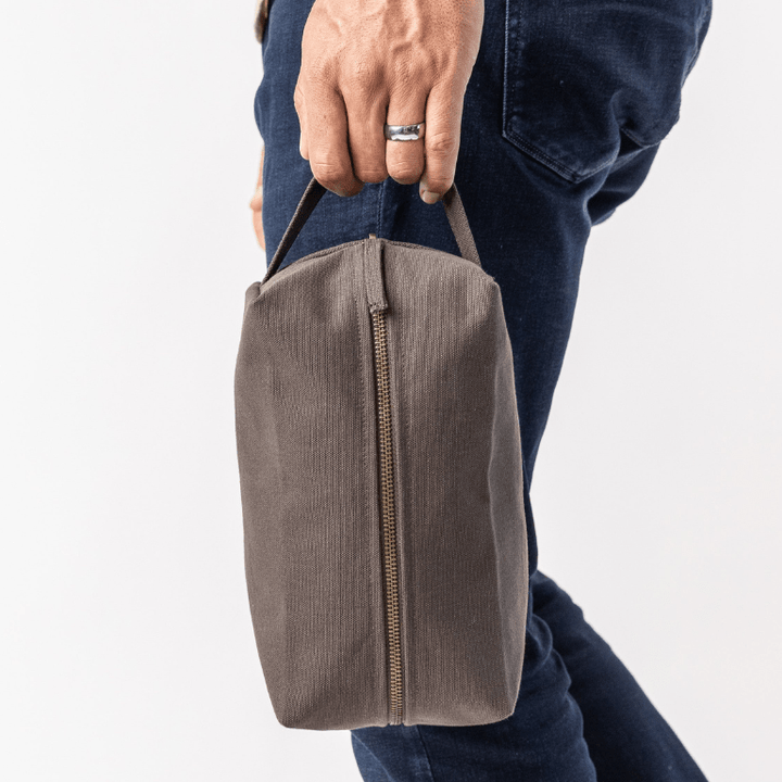 Organic Cotton Canvas Toiletry Bag