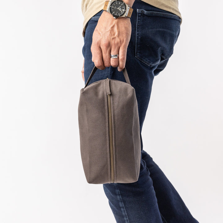 Organic Cotton Canvas Toiletry Bag