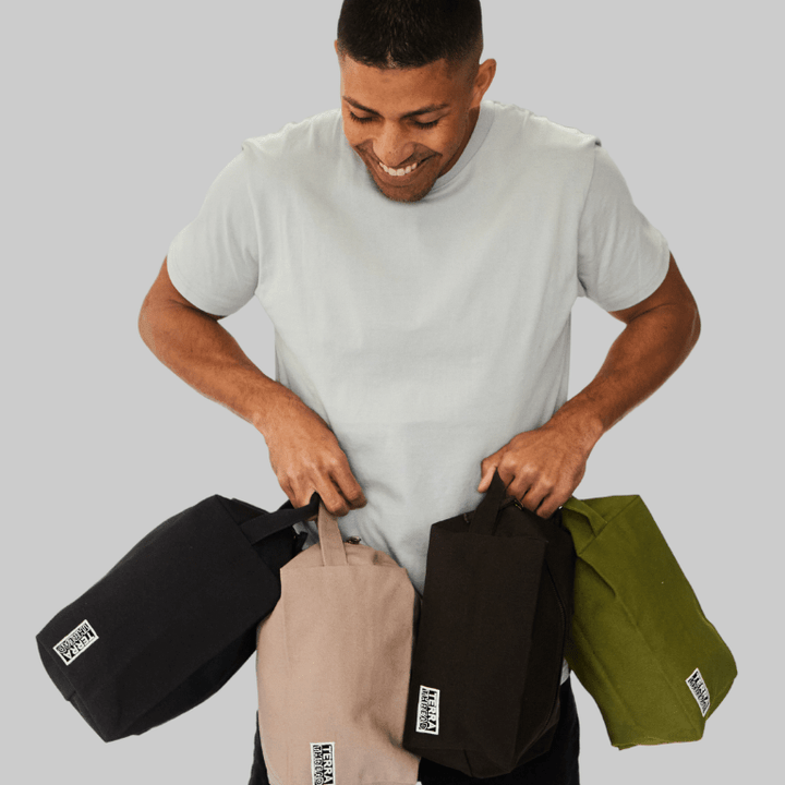 Organic Cotton Canvas Toiletry Bag
