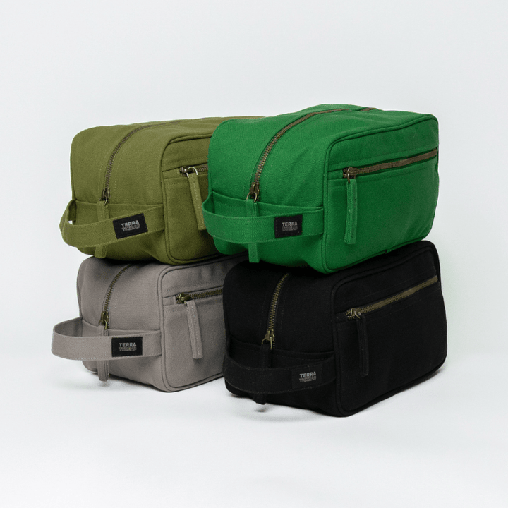 Organic Cotton Canvas Toiletry Bag