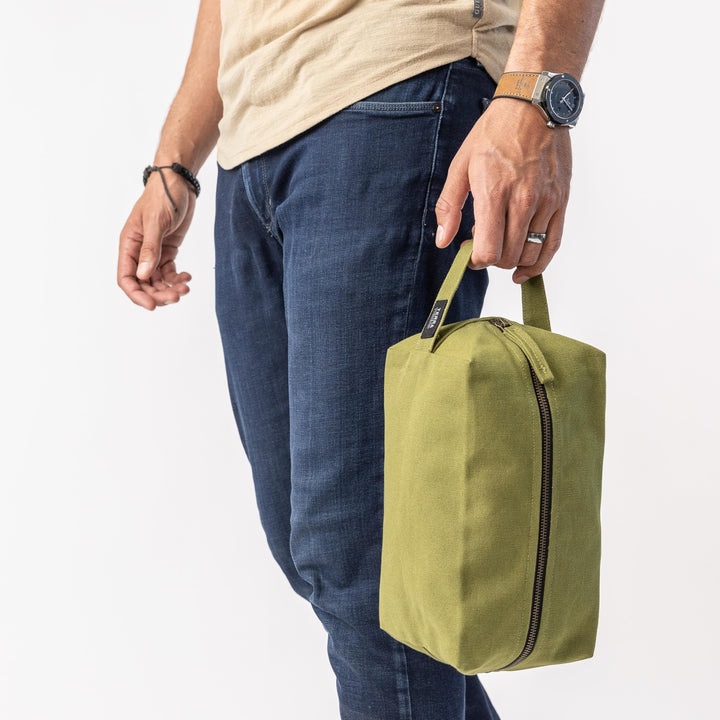 Organic Cotton Canvas Toiletry Bag