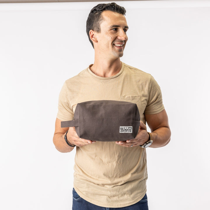 Organic Cotton Canvas Toiletry Bag