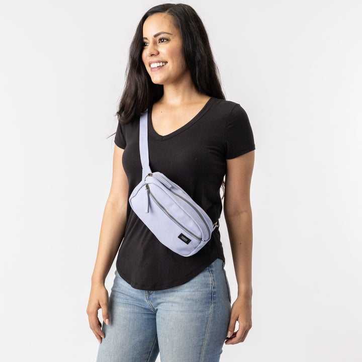 Terra Thread® Organic Cotton Fanny Pack - Belt Bag, Waist Bag