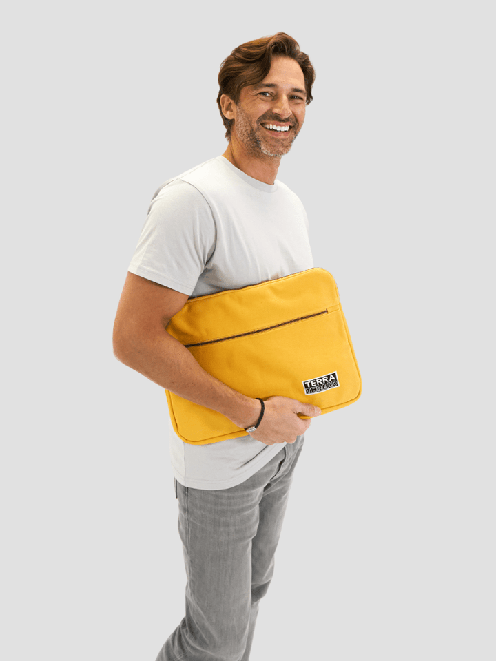 Terra Thread® Organic Cotton Laptop Sleeve 15 in