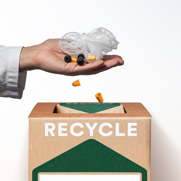 TerraCycle Hair Nets, Beard Nets and Earplugs Zero Waste Box- TerraCycle, Recycling Box