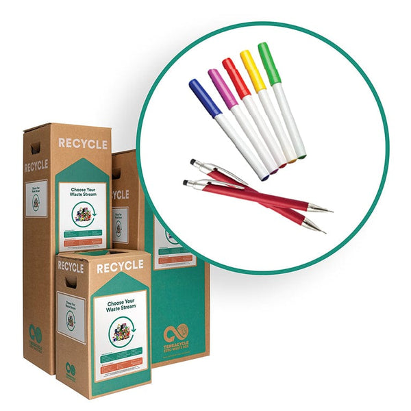 TerraCycle Pens, Pencils & Markers Zero Waste Box- TerraCycle, Recycling Box