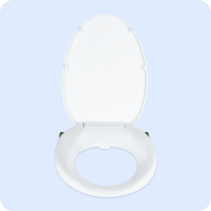 TUSHY Bamboo / Round TUSHY Oasis Non-Electric Bidet Seat