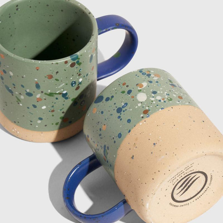 United by Blue 8 oz. Stoneware Mug Set