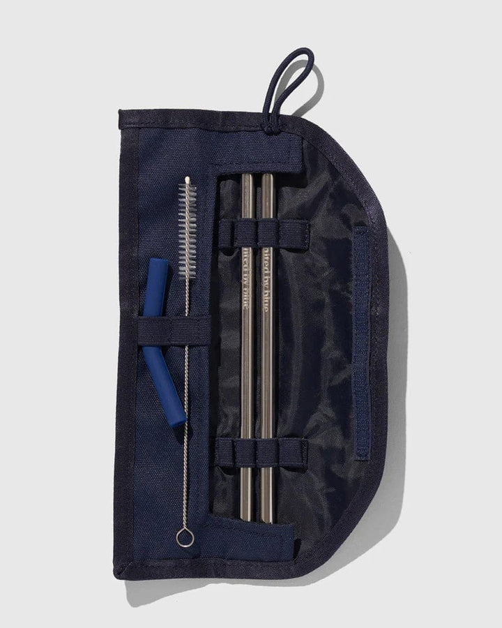 United by Blue Navy The Straw Kit