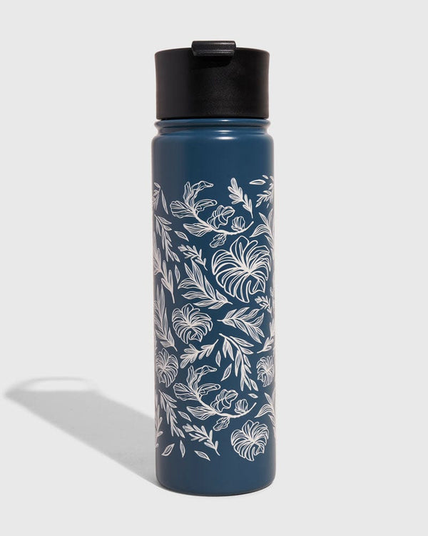 United By Blue Rainstorm - Plants Insulated Steel Bottle 22 Oz.