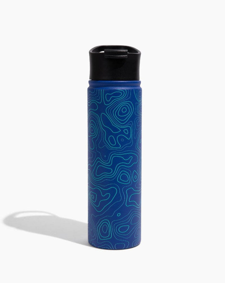 United By Blue Topography Insulated Steel Bottle 22 Oz.