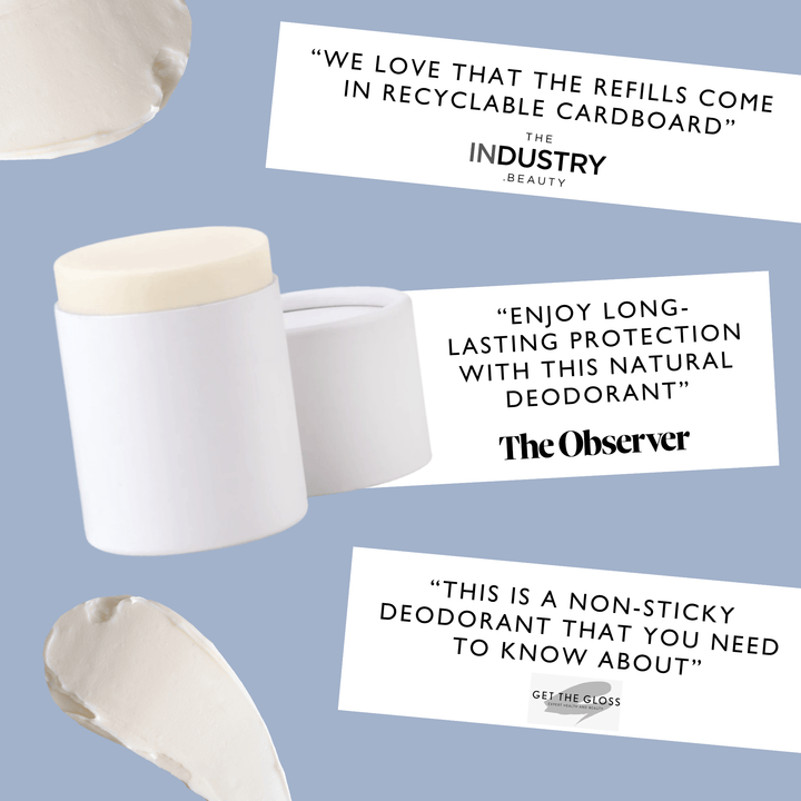 UpCircle 3x Deodorant Refill - Macadamia + Bergamot (Plastic-Free)