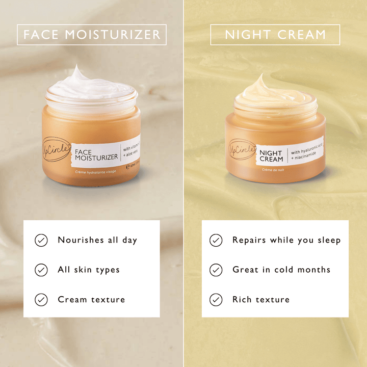 UpCircle Beauty Night Cream with Hyaluronic Acid & Niacinamide