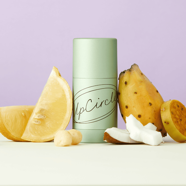 UpCircle Beauty Refillable Natural Deodorant with Macadamia + Bergamot - Aluminum-Free, Eco-Friendly, and Biodegradable