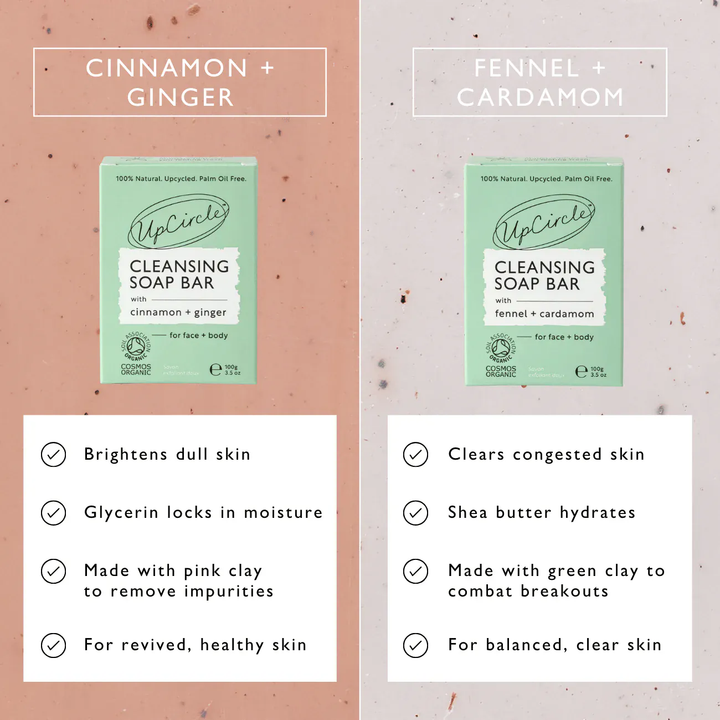 UpCircle Chai Soap Cleansing Duo