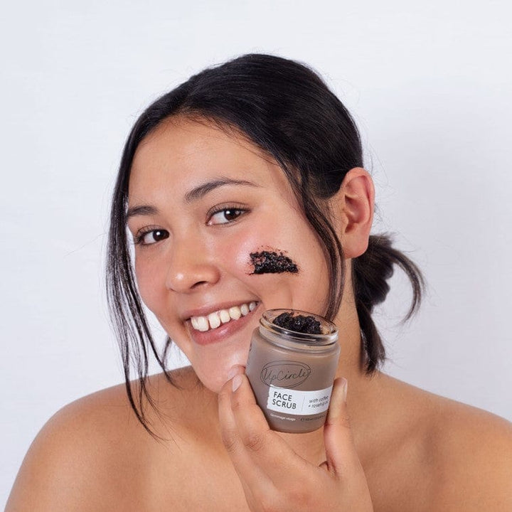 UpCircle Coffee Face Scrub - Citrus Blend for Dry Skin