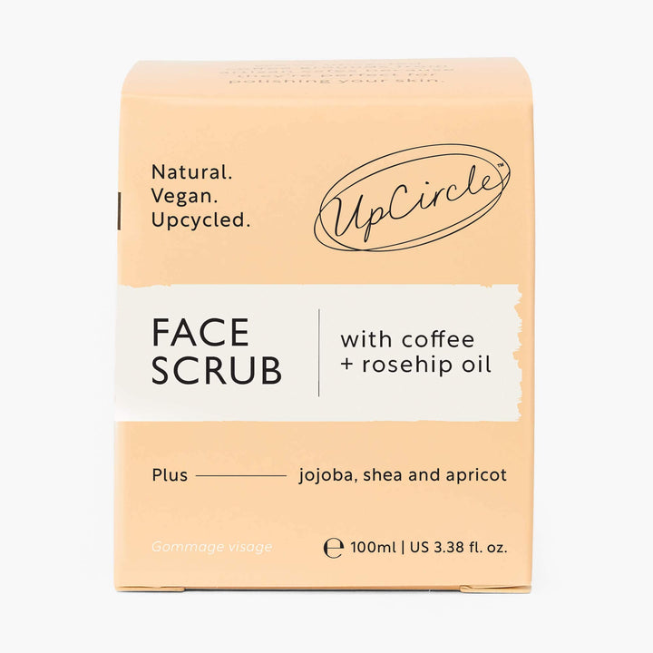 UpCircle Coffee Face Scrub - Citrus Blend for Dry Skin
