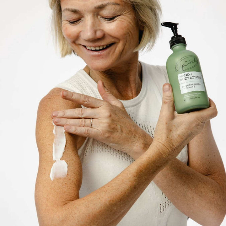 UpCircle Hand + Body Lotion with Bergamot Water