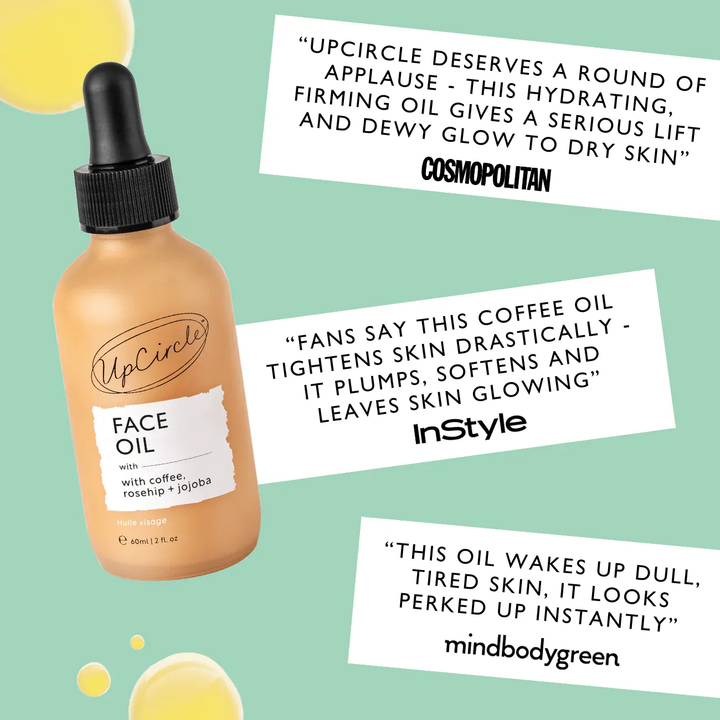 UpCircle Hydrating Face Oil with Coffee Oil - Jumbo