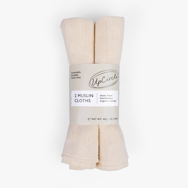UpCircle Organic Muslin Face Cloths