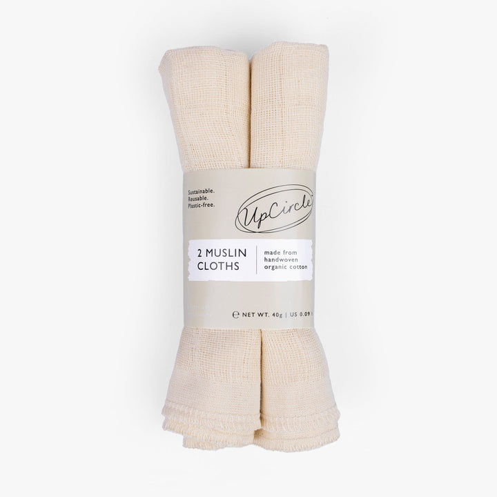 UpCircle Organic Muslin Face Cloths