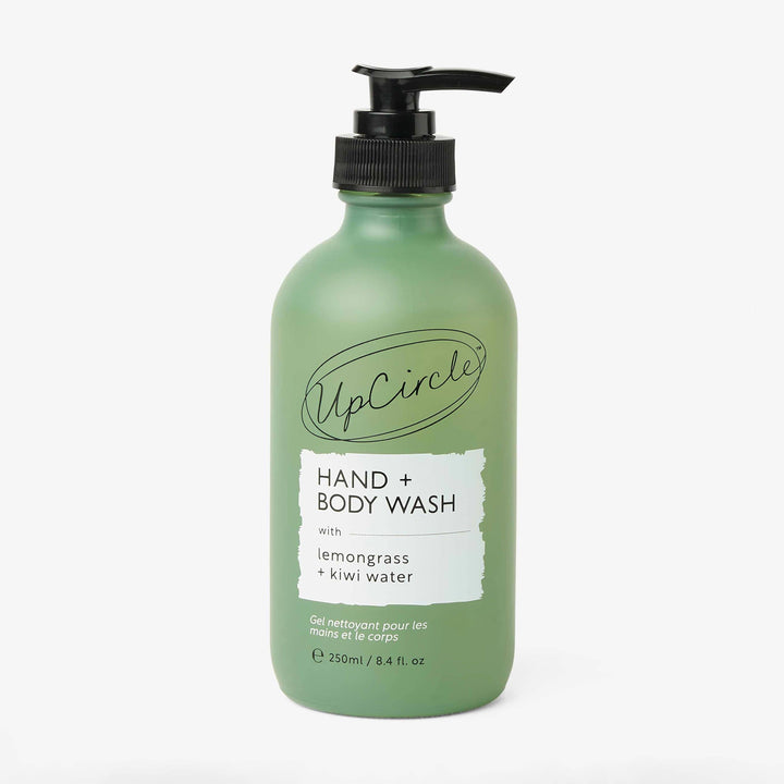 UpCircle Pump Natural Hand & Body Wash with Lemongrass
