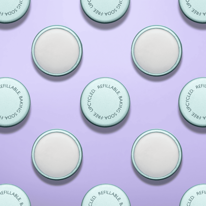 UpCircle Refillable Natural Deodorant with Macadamia + Bergamot - Aluminum-Free, Eco-Friendly, and Biodegradable