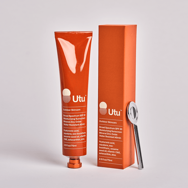 Utu 0.6 oz Tube Moisturizing Sunscreen, Broad Spectrum SPF 30