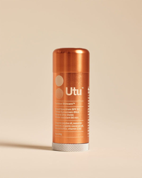 Utu $38 SPF50 Lightly Tinted Mineral Sunscreen Stick