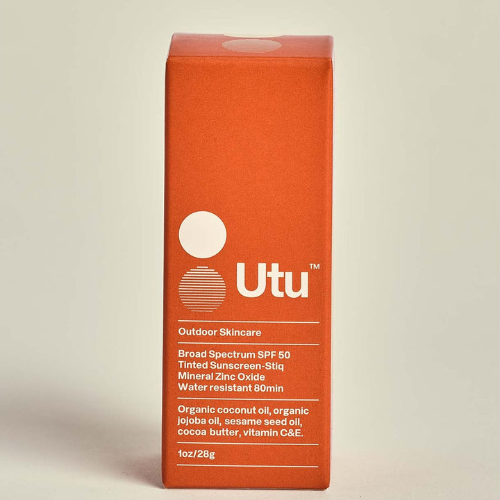 Utu Tinted Moisturizing Sunscreen Stick, Broad Spectrum SPF 50, 1 oz