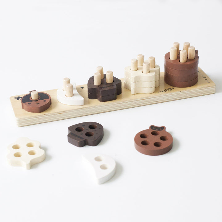 Wee Gallery, Inc. Count and Stack Toy