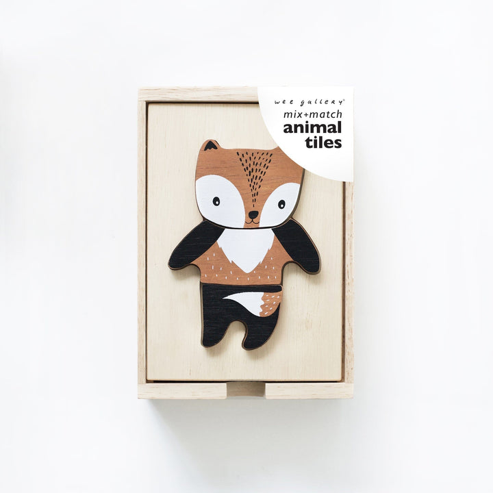 Wee Gallery, Inc. Mix & Match Animal Tiles