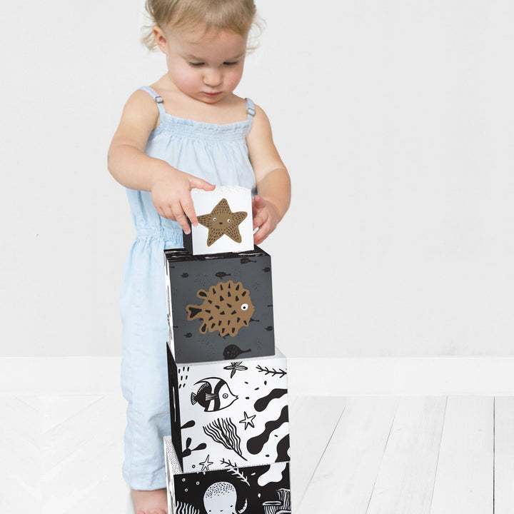 Wee Gallery Nesting Blocks - Ocean Animals
