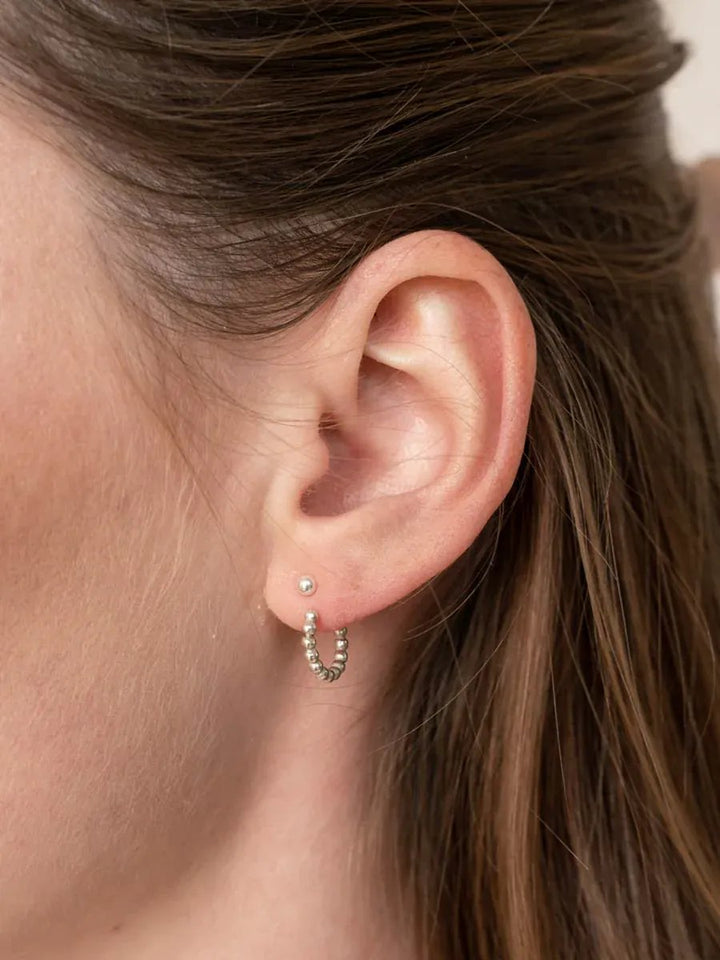 wellthy® Beaded Hoop Earring Jackets